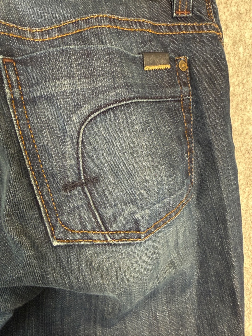 Fidelity Denim Impala Straight Leg Selvedge Denim Dark Blue - Picture 4 of 14